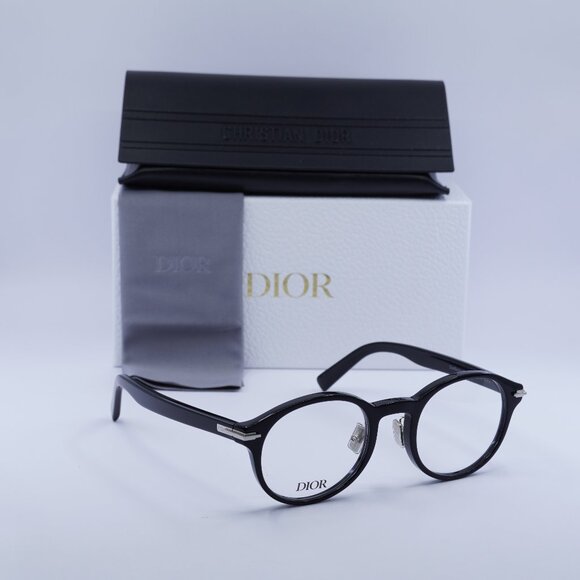 Final Price! Dior DIORBLACKSUITO RJ 1000 Black Eyeglasses 51mm - Picture 1 of 9